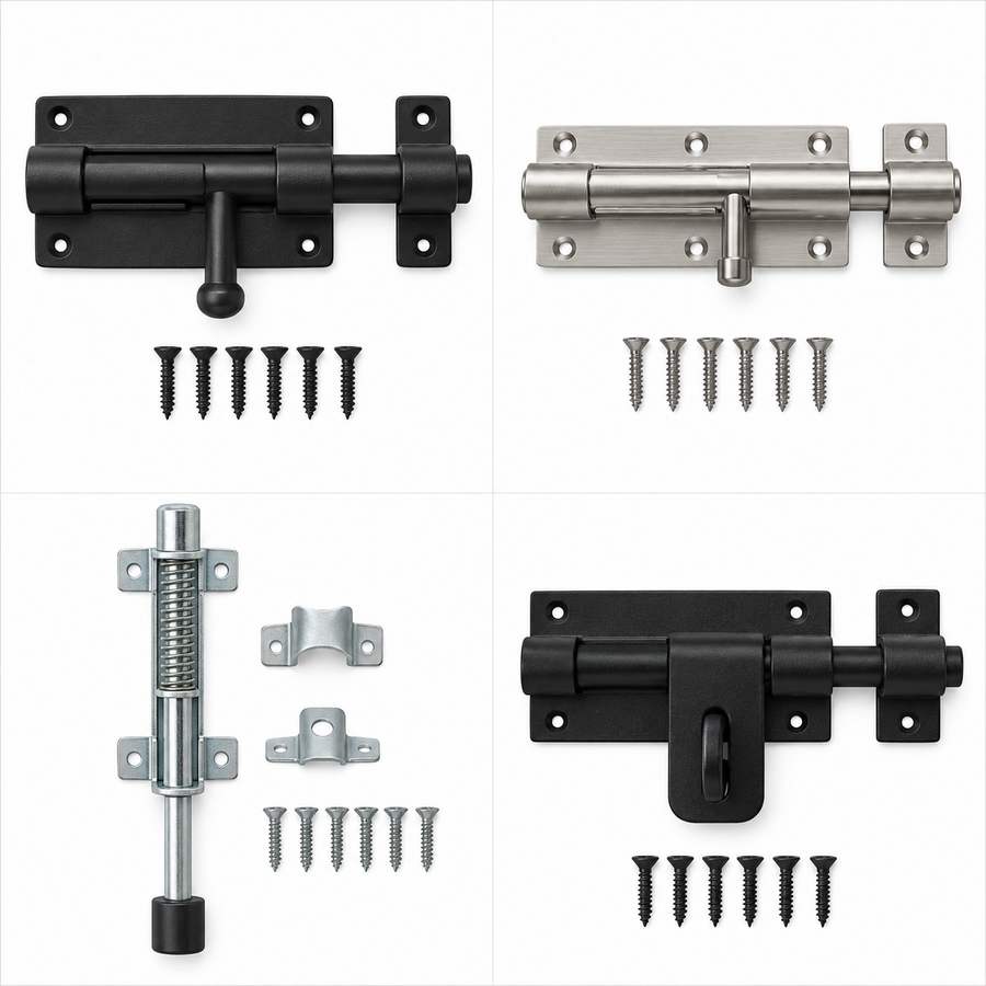 Customized door bolts