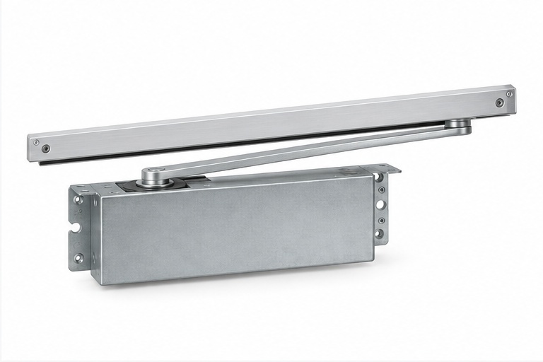 Concealed Slide-Track Closer