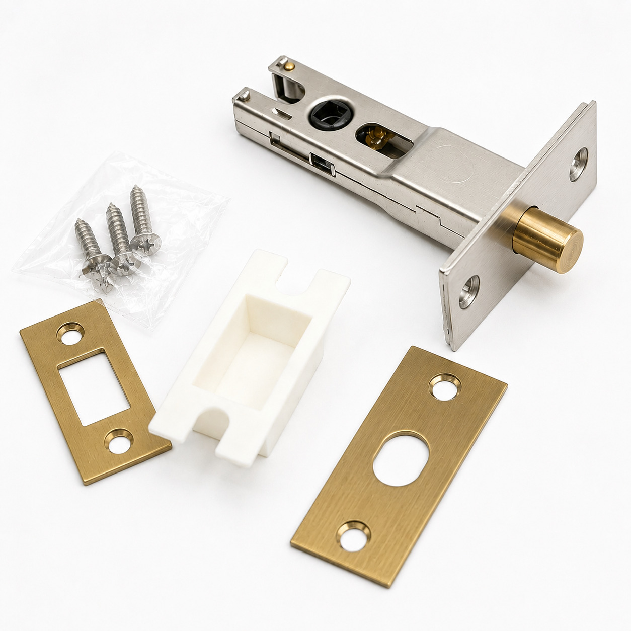60mm Square Bolt Latch