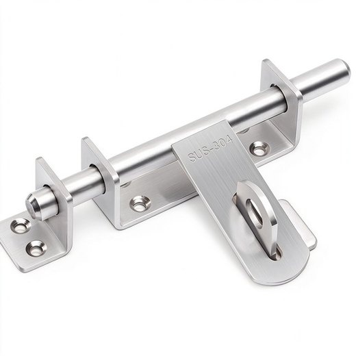 Black Padlock Bolt