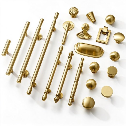 Gold Cabinet Handle Series