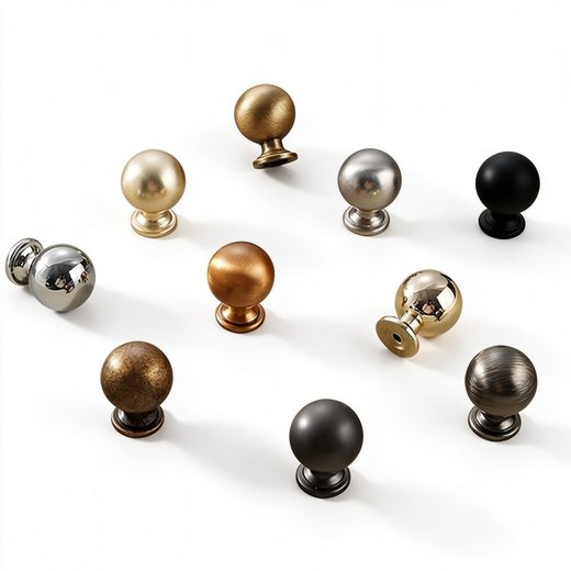 Ball Knob - 6 Finishes