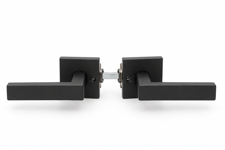Black Square Lever
