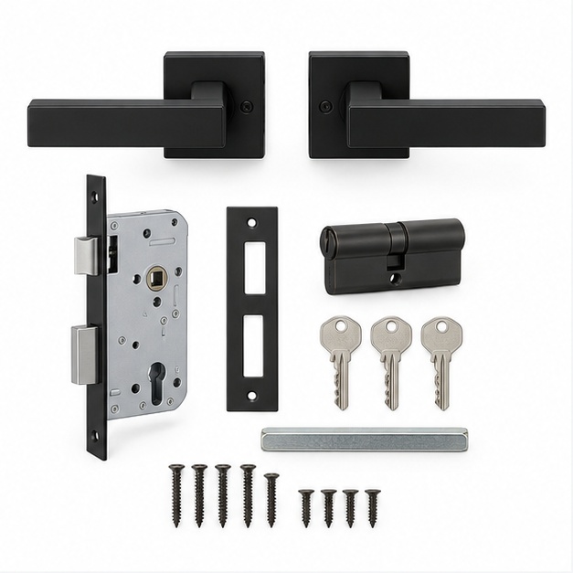 Black Mortise Set