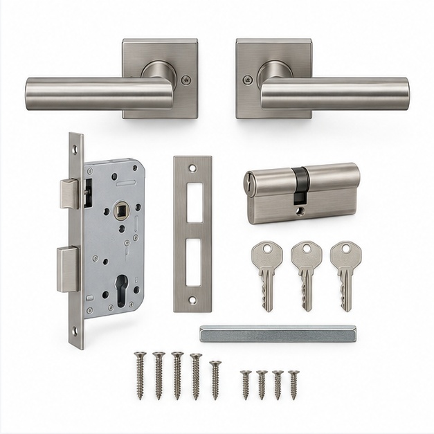 Satin Mortise Set