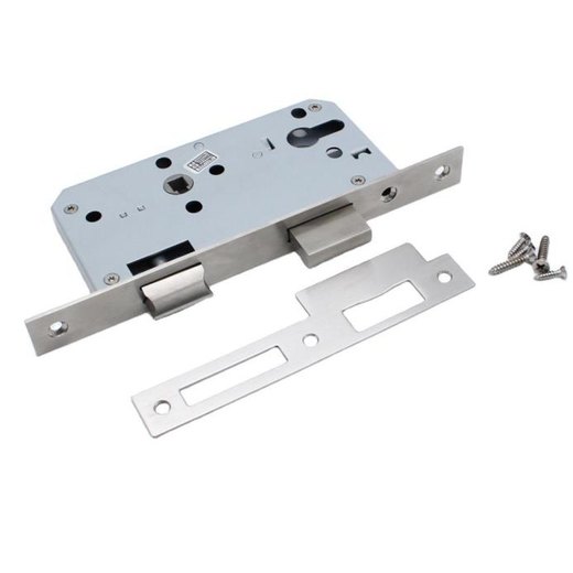 Satin-Finish Mortise Lock Body