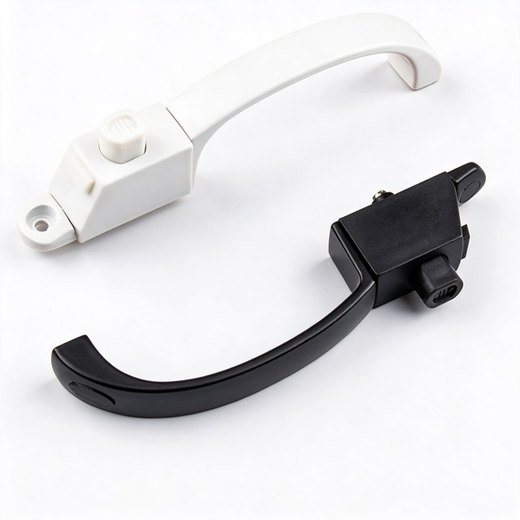 White & Black Handle