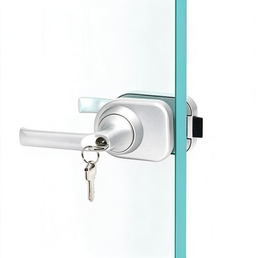 Glass Mortise Lock
