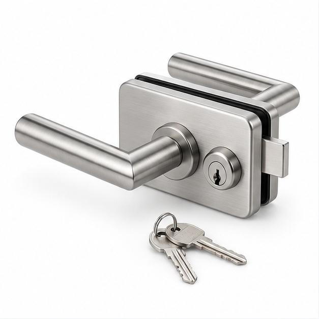 Glass Lever Lock